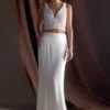 Kathia Pearl Hand Beaded Top – White Kathia Pearl Hand Beaded Top – White
