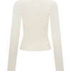 Kaylen Knit Long Sleeve Top – Ivory Kaylen Knit Long Sleeve Top – Ivory