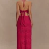 Kensley Broderie Halter Top – Dragonfruit Kensley Broderie Halter Top – Dragonfruit