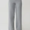 Kerrymae Straight Leg Knit Pants – Grey Marle