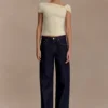 Kinsley Slinky Top With Hardware – Pale Lemon Kinsley Slinky Top With Hardware – Pale Lemon