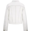 Kirra Cinched Denim Jacket – White