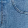 Kirralee Straight Leg Cuffed Jeans – Classic Blue