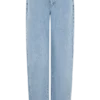 Kirralee Straight Leg Cuffed Jeans – Classic Blue
