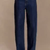 Laina Mid Rise Diamante Denim Jeans – Midnight Blue