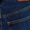 Laina Mid Rise Diamante Denim Jeans – Midnight Blue