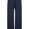 Laina Mid Rise Diamante Denim Jeans – Midnight Blue