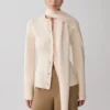 Lara Knit Cardigan With Scarf – Ivory Lara Knit Cardigan With Scarf – Ivory