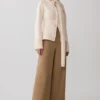 Lara Knit Cardigan With Scarf – Ivory Lara Knit Cardigan With Scarf – Ivory
