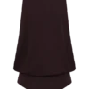 Laurelle Sleeveless Modal Draped Bodysuit – Chocolate Laurelle Sleeveless Modal Draped Bodysuit – Chocolate