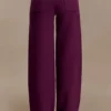 Lauren Knit Trouser – Plum Lauren Knit Trouser – Plum