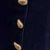 Lennox Strapless Long Line Button Top – Indigo Blue Lennox Strapless Long Line Button Top – Indigo Blue