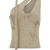 Leone One Shoulder Metallic Knit Top – Gold Leone One Shoulder Metallic Knit Top – Gold