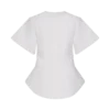 Liberty Cotton Shortsleeve Top – White