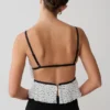 Lilou Pleated Sleeveless Top – Polka Dot Lilou Pleated Sleeveless Top – Polka Dot