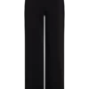 Lindie Straight Leg Suiting Pants – Black
