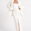 Linley Recycled Nylon Long Line Top – White Linley Recycled Nylon Long Line Top – White