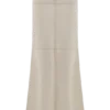 Loretta Denim Maxi Skirt – Ecru