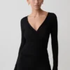 Lumi Long Sleeve Mesh Top – Black Lumi Long Sleeve Mesh Top – Black
