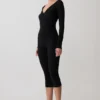 Lumi Long Sleeve Mesh Top – Black Lumi Long Sleeve Mesh Top – Black