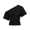 Luu Off Shoulder Slinky Top – Black Luu Off Shoulder Slinky Top – Black
