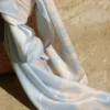 M-List Scarf – Blue Floral Print
