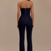 Madelyn Strapless Longline Denim Top – Indigo Blue Madelyn Strapless Longline Denim Top – Indigo Blue