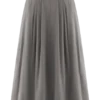 Mae A-Line Midi Skirt – Pebble Brown