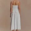Mae A-Line Midi Skirt – White Mae A-Line Midi Skirt – White