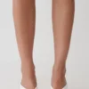 Mai Sling Back Thong Heel – White Mai Sling Back Thong Heel – White