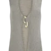 Malani Knit Top With Hardware – Sage Malani Knit Top With Hardware – Sage