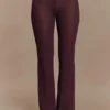 Malani Wide Leg Knit Pants – Chocolate Malani Wide Leg Knit Pants – Chocolate