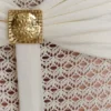 Mania Crochet Maxi Skirt With Hardware – Ivory