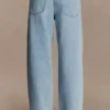 Mannon Mid Rise Denim Jeans – 80’S Blue