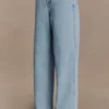 Mannon Mid Rise Denim Jeans – 80’S Blue