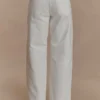 Mannon Mid Rise Denim Jeans – White Mannon Mid Rise Denim Jeans – White