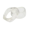 Marah Resin Bangle Set – Clear