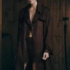 Marc Faux Suede Coat – Cocoa Chocolate