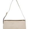 Maria Faux Suede Shoulder Bag – Stone