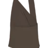 Marina Halter Top With Hardware – Cacao Brown Marina Halter Top With Hardware – Cacao Brown