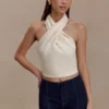 Marion Cross Over Top – Buttercream