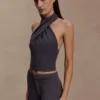 Marion Cross Over Top – Charcoal Shadow Marion Cross Over Top – Charcoal Shadow