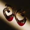 Marna Large Hoop Earrings With Stones – Gold
