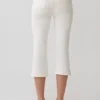 Mary Denim Capris – White Mary Denim Capris – White