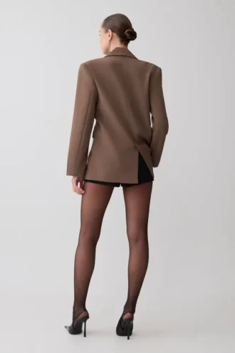 Mateo Oversized Blazer – Cacao Brown Mateo Oversized Blazer – Cacao Brown