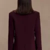 Mateo Oversized Blazer – Mahogany Mateo Oversized Blazer – Mahogany
