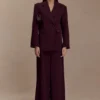 Mateo Oversized Blazer – Mahogany Mateo Oversized Blazer – Mahogany