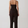 Mattais Boucle Knit Pants – Dark Chocolate Mattais Boucle Knit Pants – Dark Chocolate