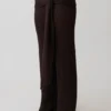 Mattais Boucle Knit Pants – Dark Chocolate Mattais Boucle Knit Pants – Dark Chocolate