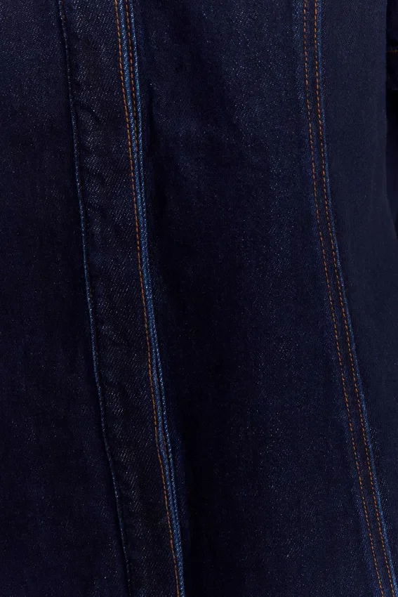 Maya Oversized Denim Shirt – Indigo Blue Maya Oversized Denim Shirt – Indigo Blue